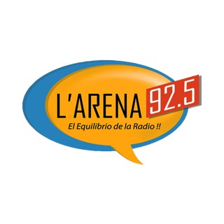 L'arena 92.5 FM logo