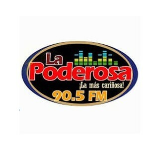 La Poderosa 90.5 FM logo