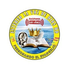 Estereo La Voz de Dios HD logo