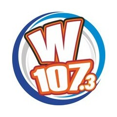 W 107.3 FM logo