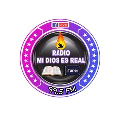 Radio Mi Dios es Real 99.5 FM logo