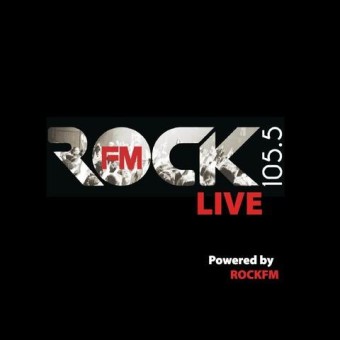 Rock FM 105.5 FM logo