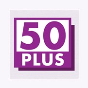 50 Plus Radio logo