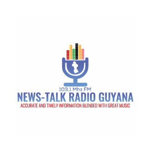 News-Talk Radio Guyana 103.1 FM logo