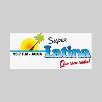 Super Latina 90.7 FM logo