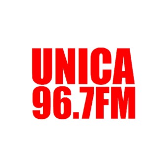 Unica 96.7 FM logo