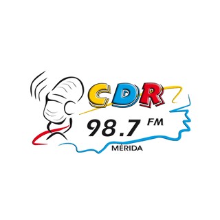 CDR 98.7 FM logo