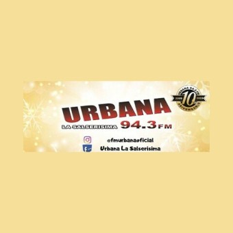 Urbana 94.3 FM logo