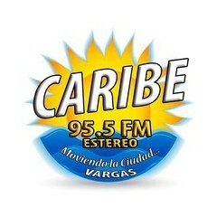 Caribe 95.5 FM logo