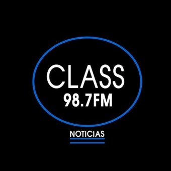 CLASS 98.7 FM logo