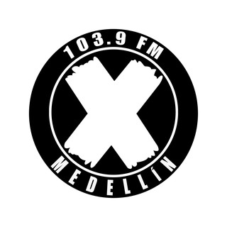 La X Medellín logo