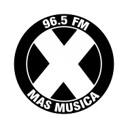 La X 96.5 FM logo