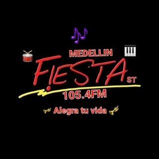 Fiesta Estéreo Medellín 105.4 logo