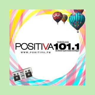 POSITIVA 101.1 FM logo