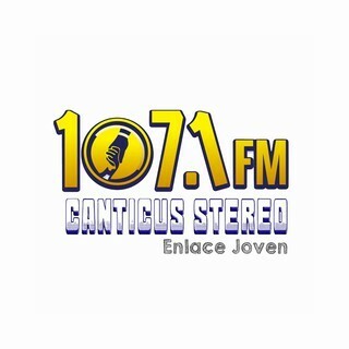 107.1 FM Canticus Stereo logo