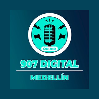 907 Digital Medellin logo