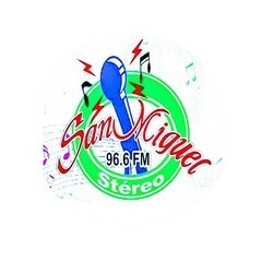 San Miguel Stereo 96.6 FM logo