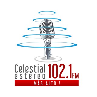 Celestial estereo 102.1 FM logo