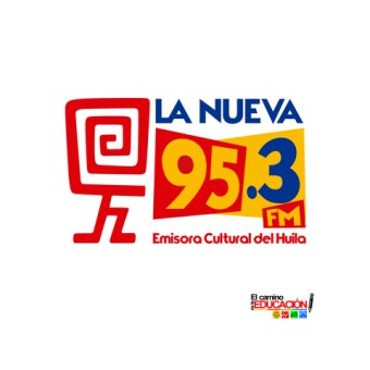 La Nueva 95.3 FM logo
