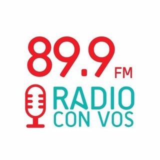 Radio con Vos 89.9 FM logo