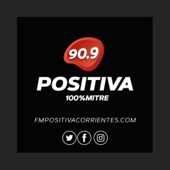 Positiva FM 90.9 - Radio Mitre Corrientes logo