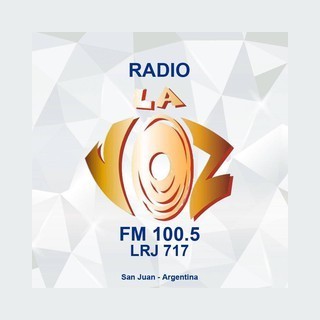 RADIO LA VOZ 100.5 FM logo