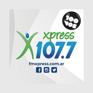 Xpress FM 107.7 - La 100 Corrientes logo