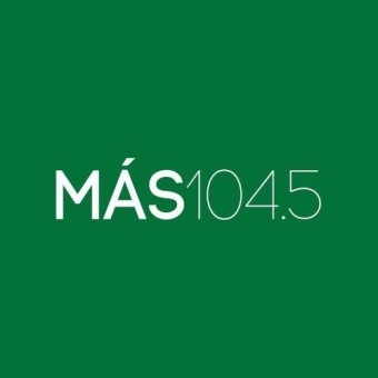 Radio Más 104.5 FM logo