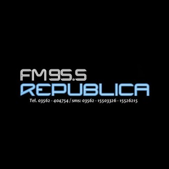 FM 95.5 Republica logo