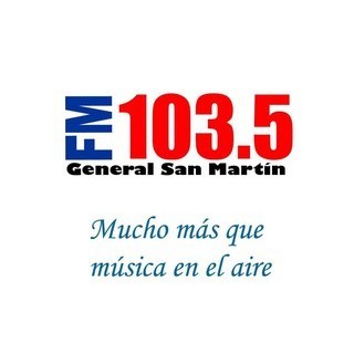 FM 103.5 GENERAL SAN MARTIN logo