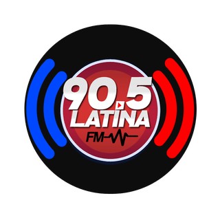 Latina 90.5 FM logo