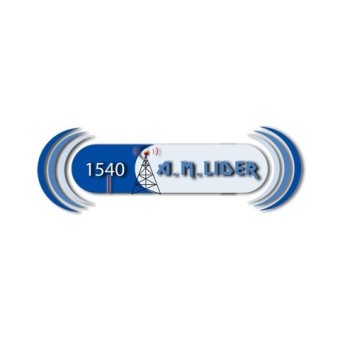 La radio Lider 1540 AM logo