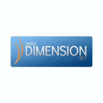 95.7 FM Dimensión logo