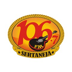 Sertaneja 106.7 FM logo