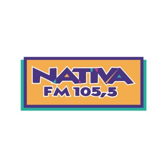 Nativa FM 105.5 Jaboticabal logo