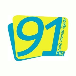 91 FM Leme logo