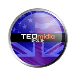 TEOmídia English logo