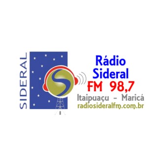 Rádio Sideral 98.7 FM logo