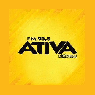 Rádio Ativa FM 93.5 logo