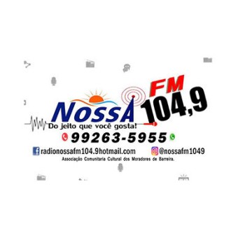 Radio Nossa FM 104.9 logo