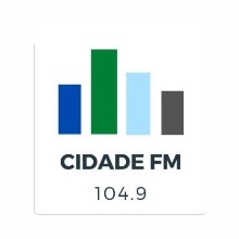RÁDIO CIDADE FM 104.9 logo