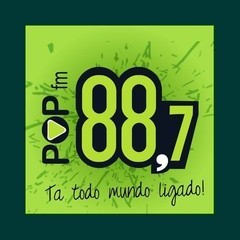 POP 88.7 FM logo