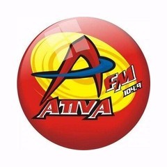 Rádio Ativa FM 104.9 logo