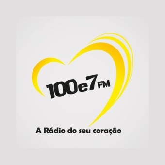 100e7 FM logo