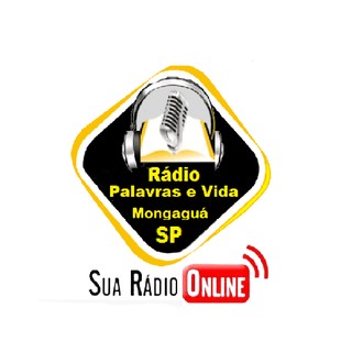 Web Rádio Palavras e Vida Mongaguá logo