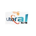 Rádio Litoral FM 90.7 logo