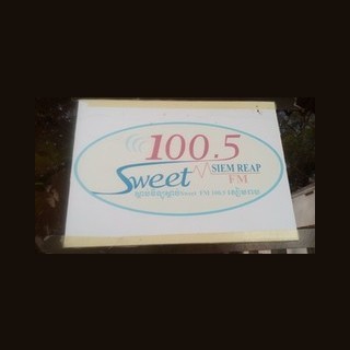 Sweet FM 100.5 - Siem Riep logo