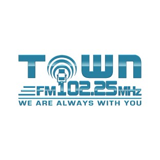 TOWN FM 102.2 FM logo