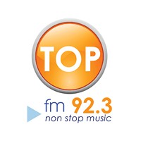 TOP RADIO FM 92.3 FM logo