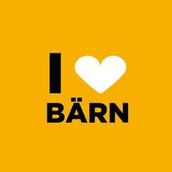 Radio Bern1 I love Bärn logo